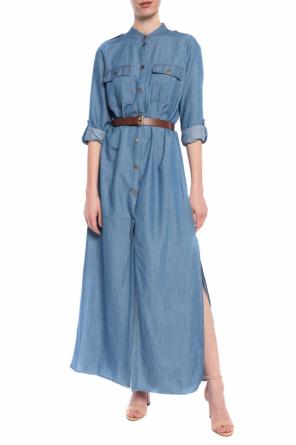 Belted denim dress, zdjęcie 2 Belted denim dress od Michael Kors